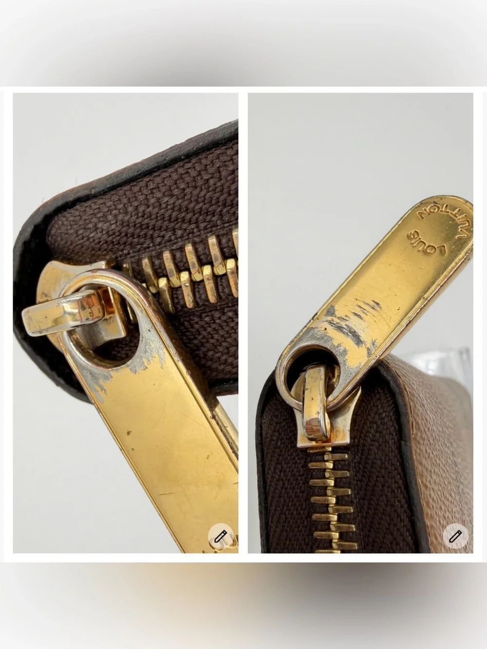 😍Louis Vuitton Giant Monogram Reverse Zippy Wallet FULL SET w/Box Dust Bag & COA - Picture 13 of 14